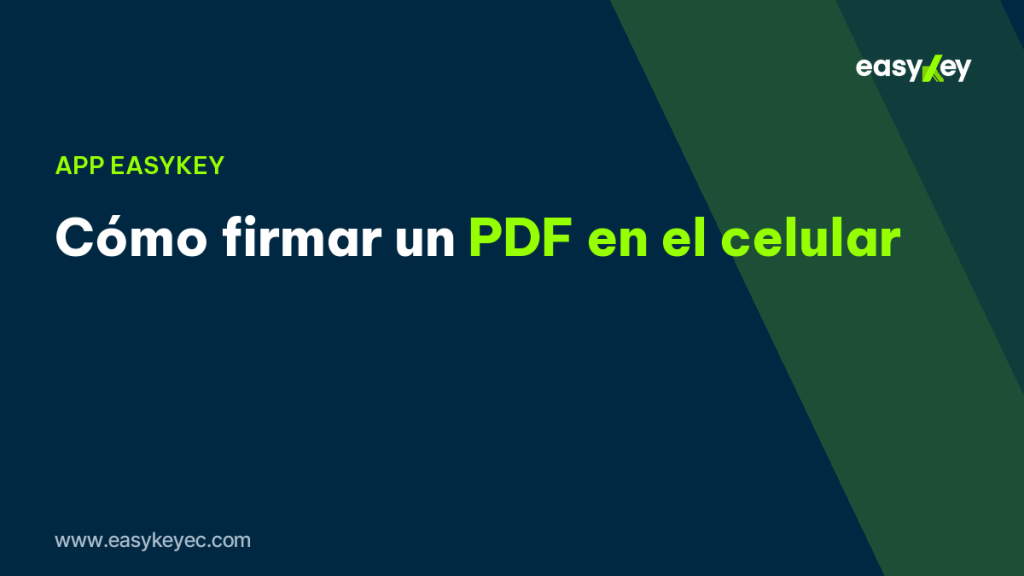 cómo firmar un PDF en el celular